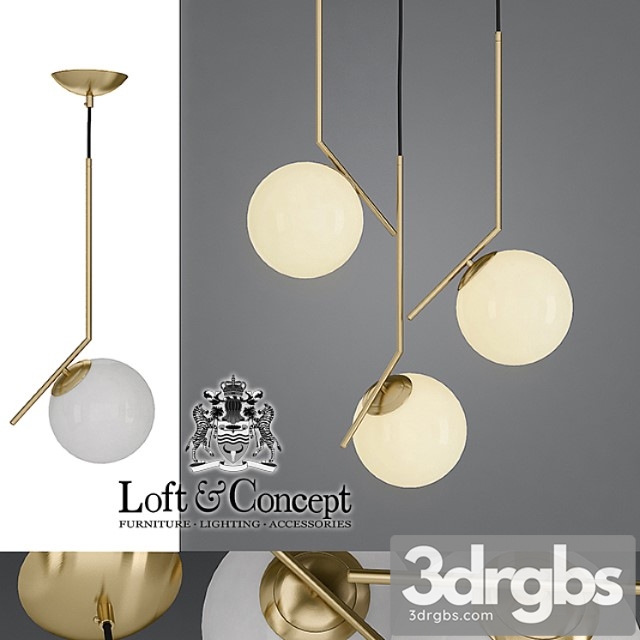 Chandelier flos ic lights family michael anastassiades