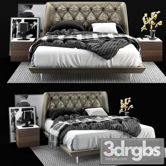 Hampton Calligaris Bed