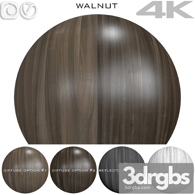 Seamless texture - walnut 6