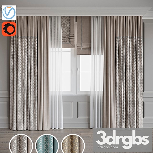 Set Of Curtains 106