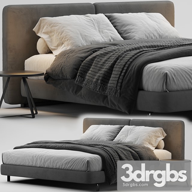 Minotti tatlin bed 2 2