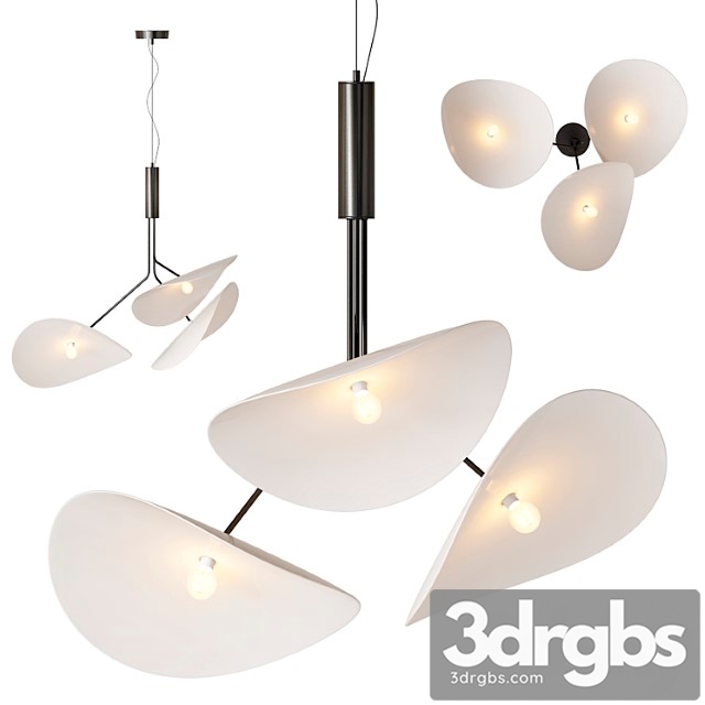 Manta Triple Pendant Light