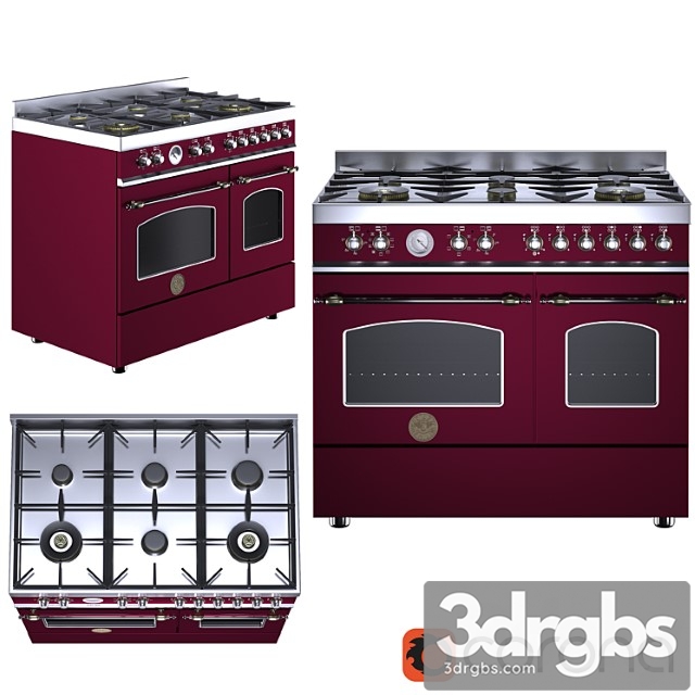 Gas stove heritage-her100-6-mfe-d-bertazzoni-268928