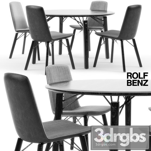 Rolf Benz Table and Chair