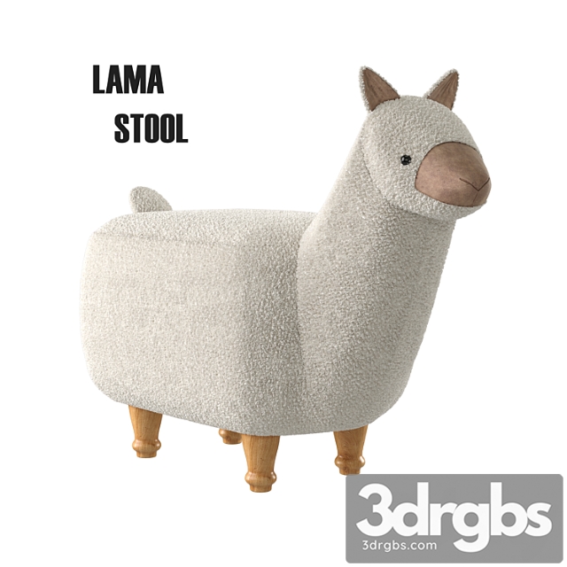 Pouf In The Nursery Llama From Apollo