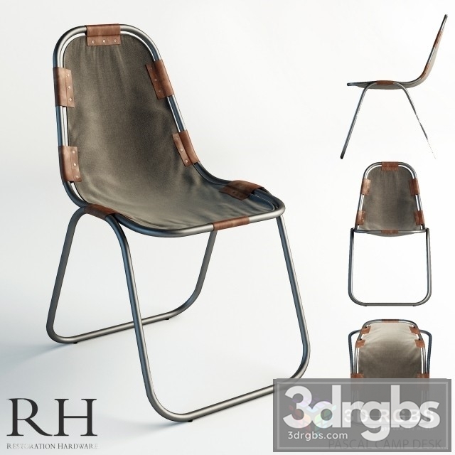RH Pascal Cap Chair