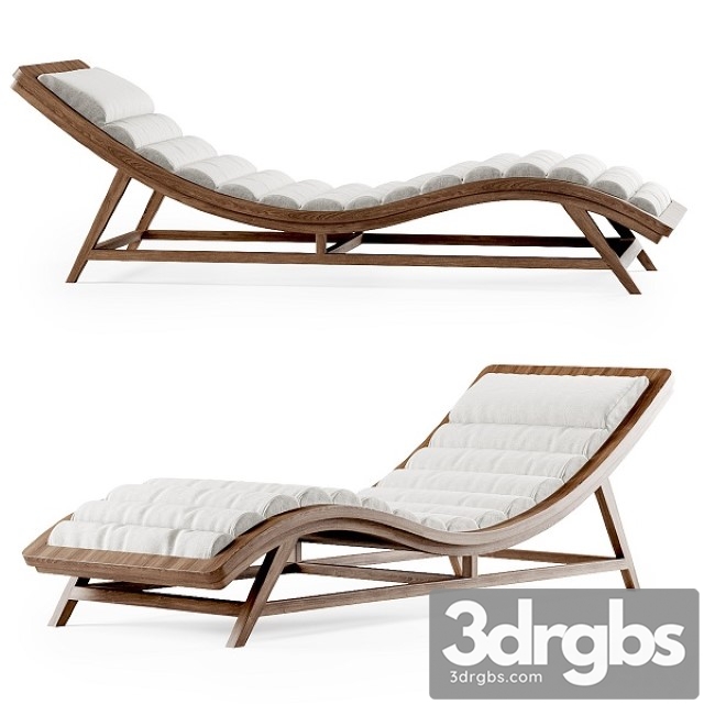 Wooden Chaise Lounge