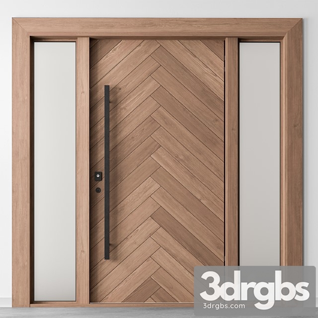 Front chevron door - set 63