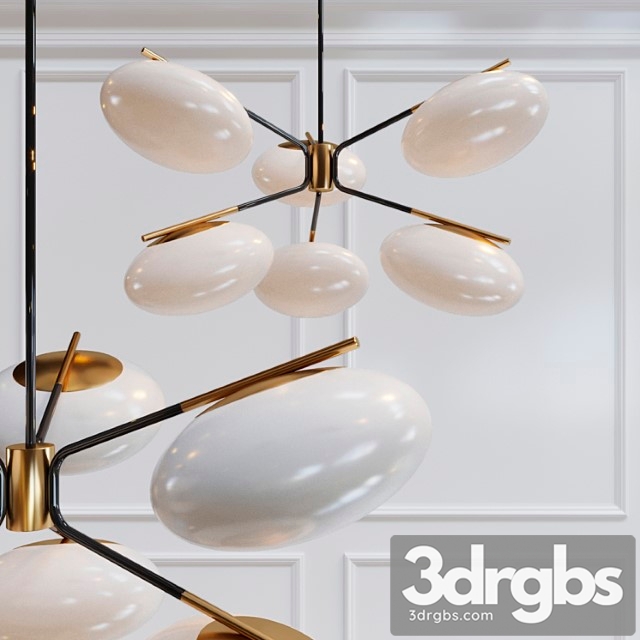 Champignon 6-light chandelier