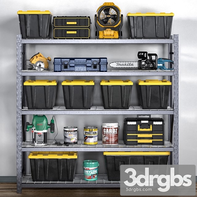 Garage tools set 124