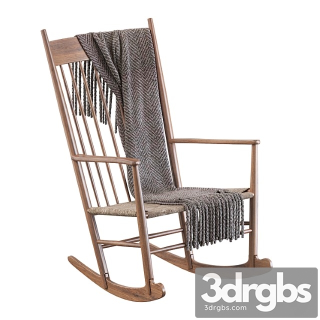 Arm chair Wegner j16 rocking chair