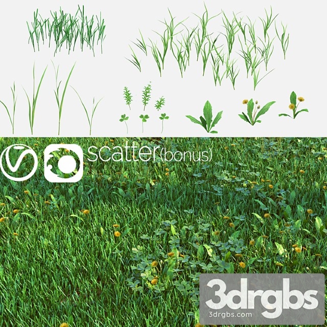 Field Grass and Lawn Creation Kit 1