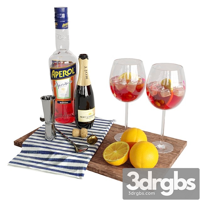 Cocktail aperol 1 set 4