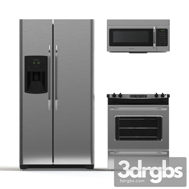 Moderm Kitchen Appliance Set 03