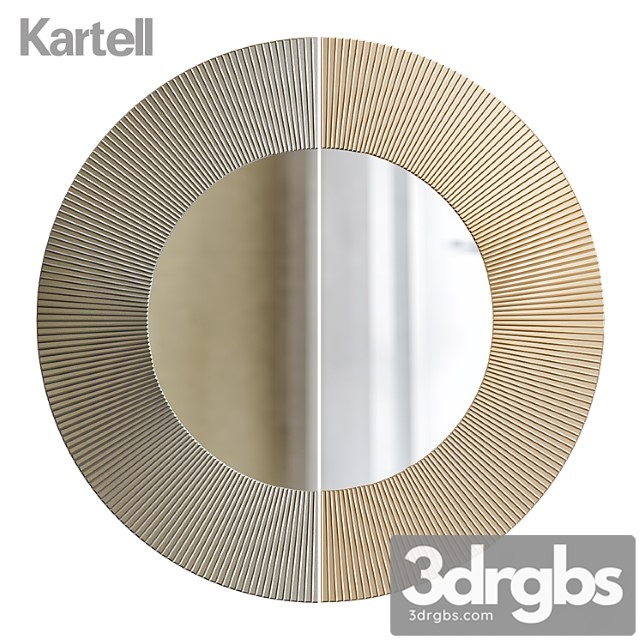 Kartell framed mirror