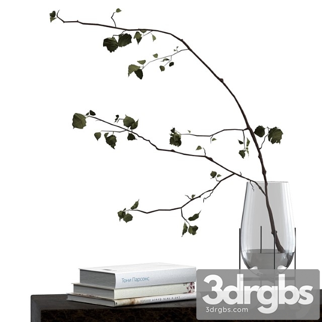 Decorative set with branch1