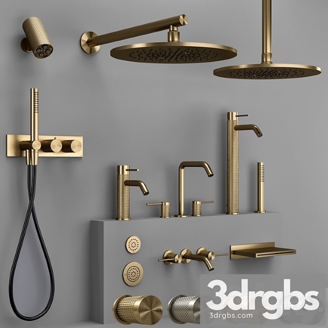 Gessi 316 collection bathroom faucet set (cesello-meccanica-intreccio-trame)