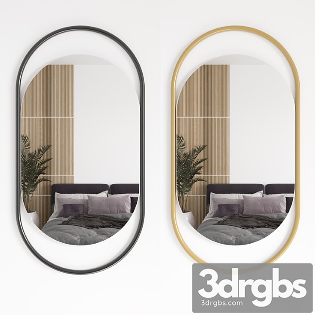 Mirror oval