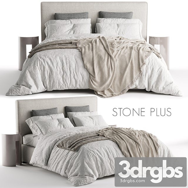 Bed Meridiani Stone Plus