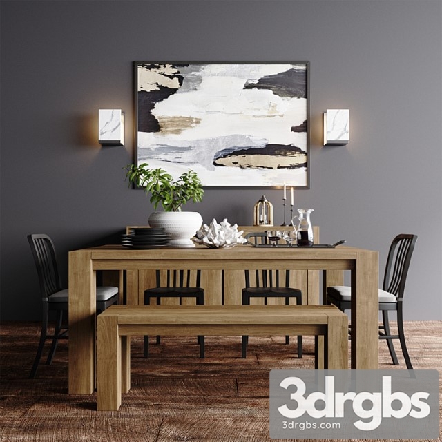 Crate & barrel natural dining collection 2