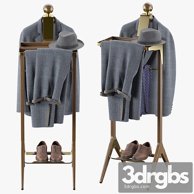 Clothes The classical valet stand