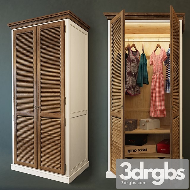 Wardrobe 2-door folk. wellige