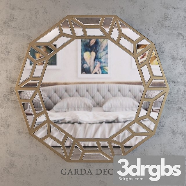 Mirror Garda Decor Gold