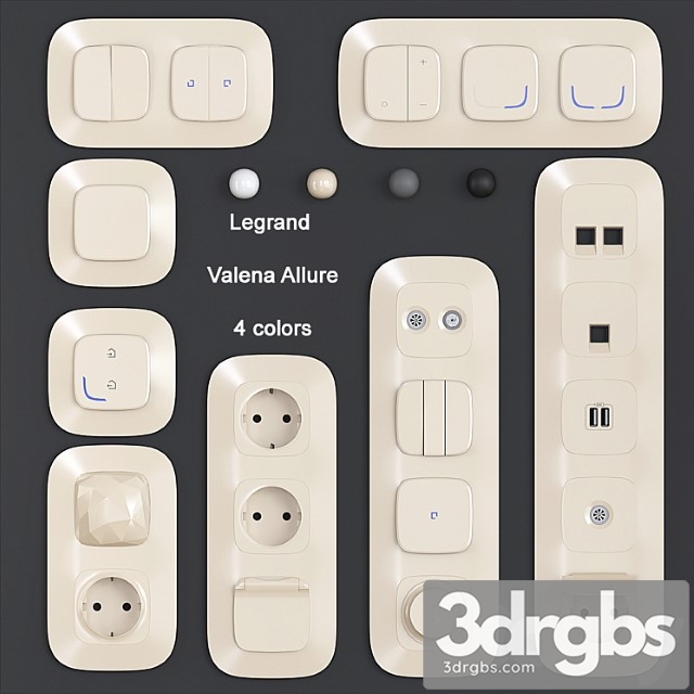 Sockets and switches Legrand Valena Allure