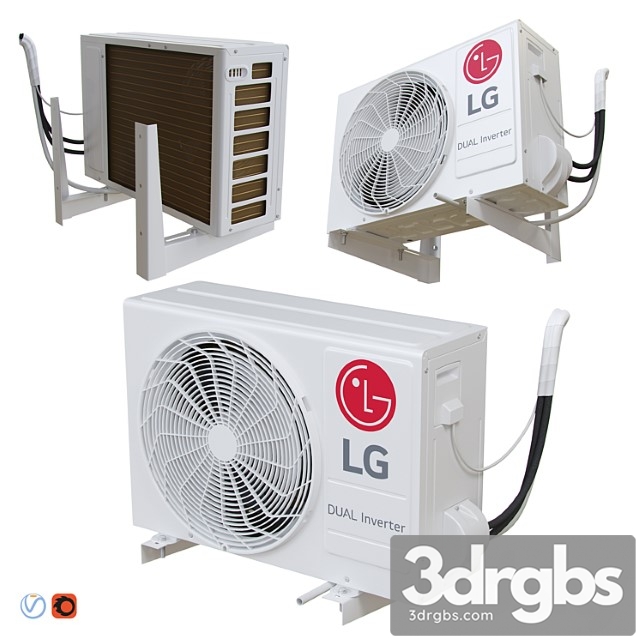 Lg - p12sp (external air conditioning unit)