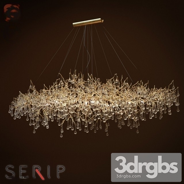 Chandelier Serip Bijout Oval X Large Chandelier