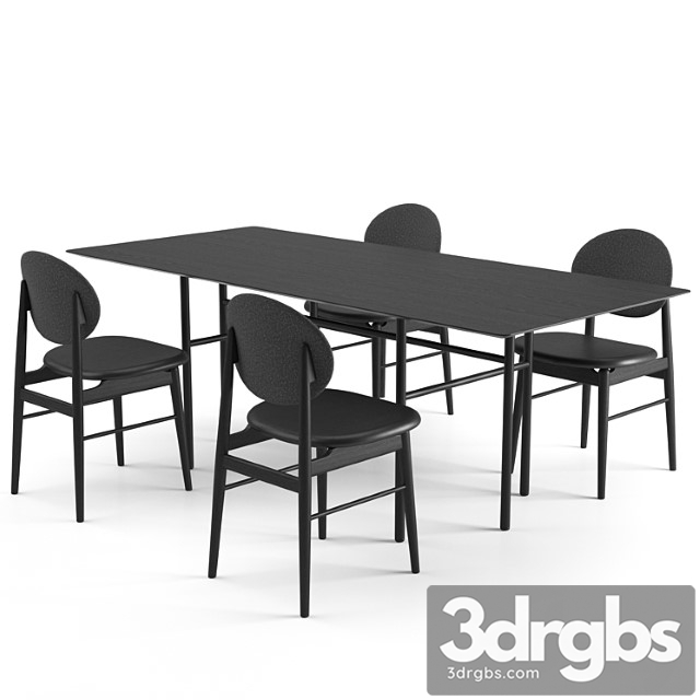 Outline Chair Snaregade Tables Rectangular