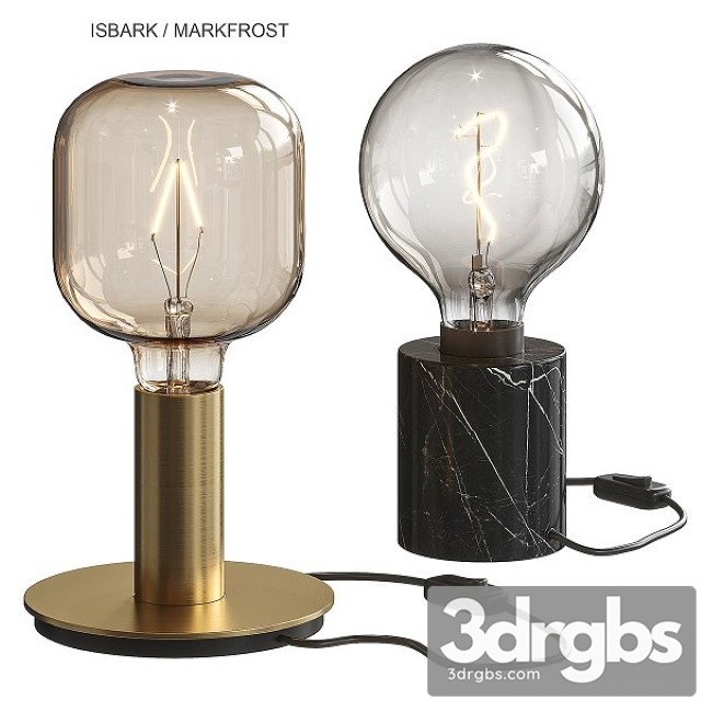 Isbark Markfrost Table Lamp Ikea