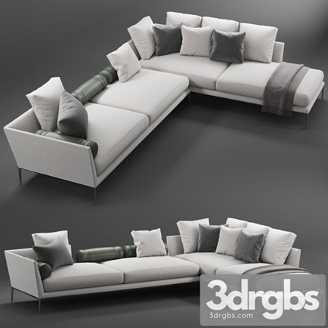 B&b italia atoll sofa system 2