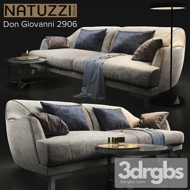 Natuzzi Don Giovanni 2906 Sofa