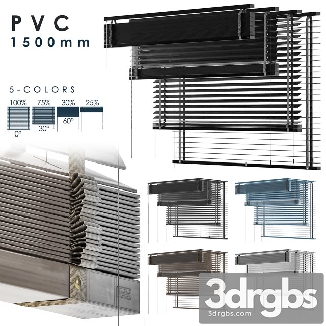 PVC Blind 1500 in 45 mm