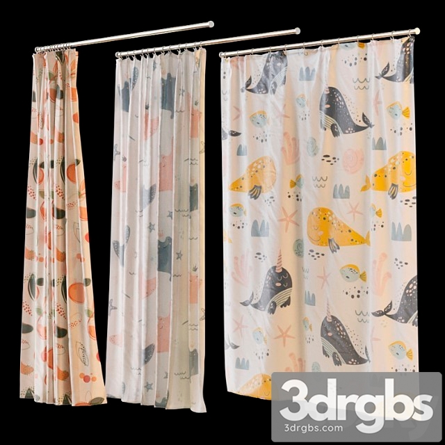 Shower curtain (6 prints)