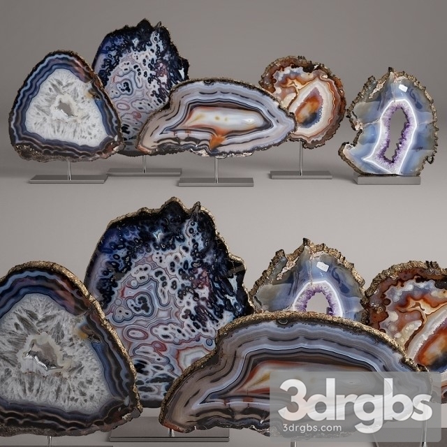 Stone Resin Art Geod