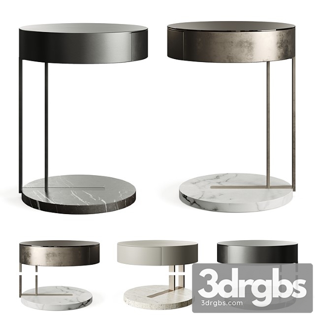 Meridiani ralf night table by andrea parisio