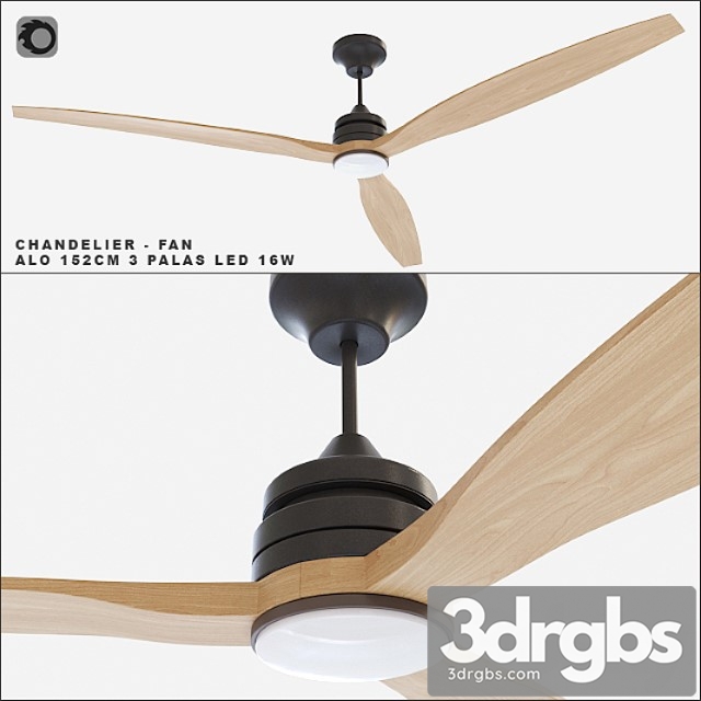 Faro barcelona - ceiling fan alo 152cm