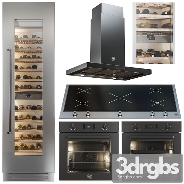 Bertazzoni appliance set 2