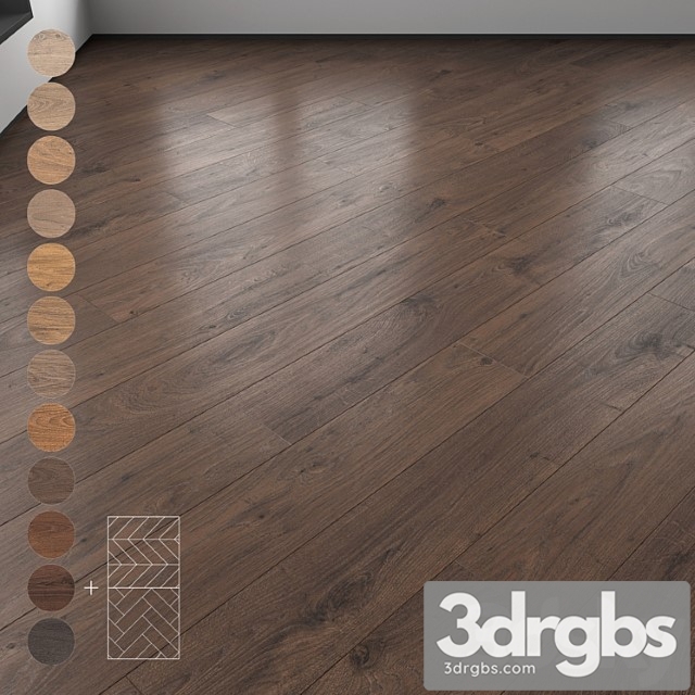 Parquet 12 colors linear, herringbone, chevron setmulti9