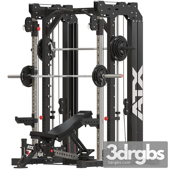 Exercise machine for the home gym Ath Smith Zable Rack Weigt Stack