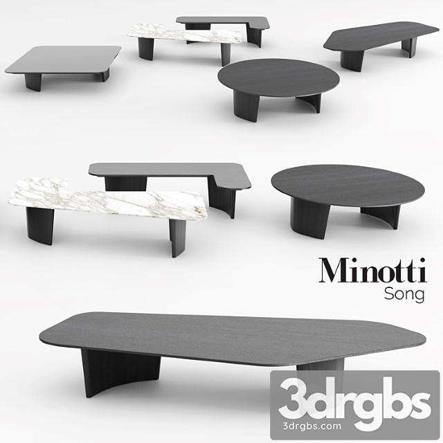 Minotti Song Coffee Tables 1