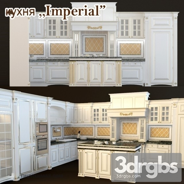 Neoclassic Kitchen Cabinet