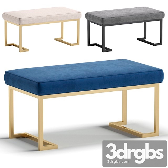 Bench Richmond By Cazarina Interiors 3 Colors Version Banketka Richmond