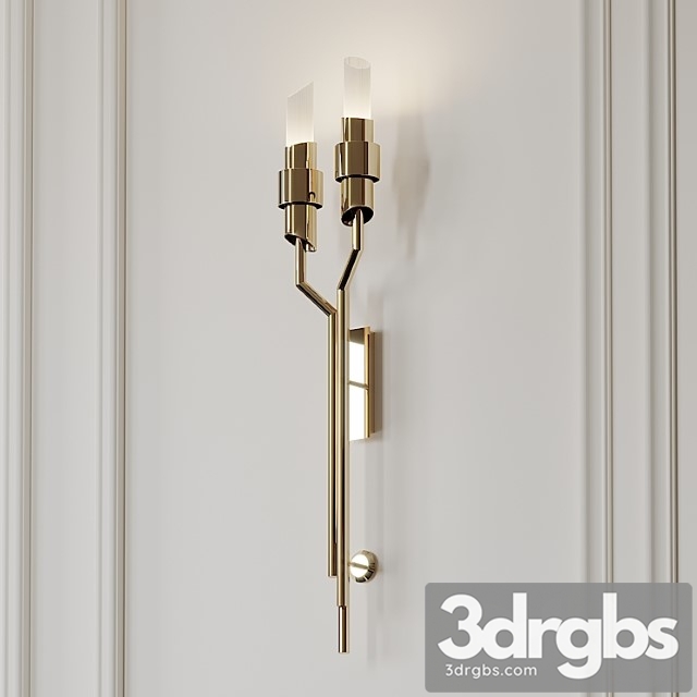 Tycho torch wall sconce by luxxu