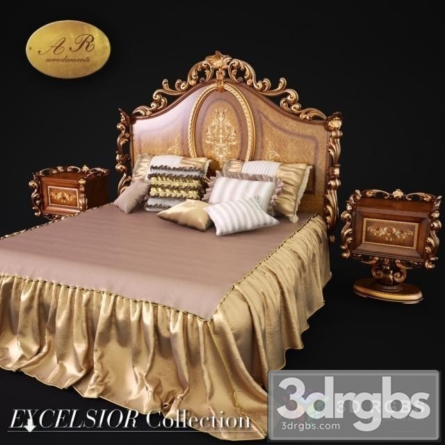 AR Arredamenti Srl Excelsior Bed