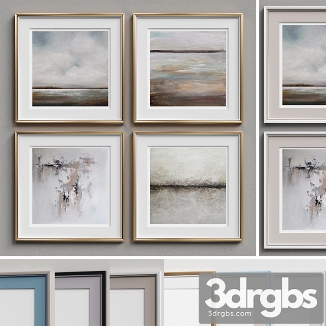 Nice picture frames set 217