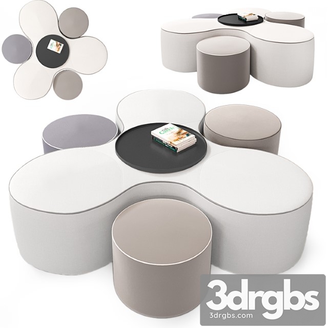 Frigerio salotti blow pouf