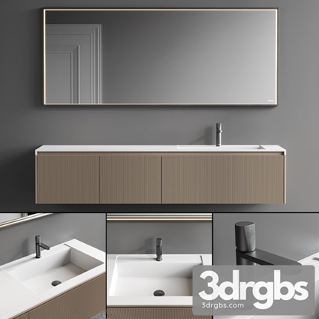 Antonio Lupi Design Binario 03 Vanity Unit Set 7